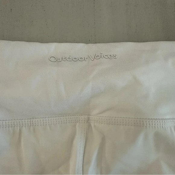 Outdoor Voices Women’s White Lightweight Skort with Zippered Pocket Sz XXL NWOT - Picture 8 of 9